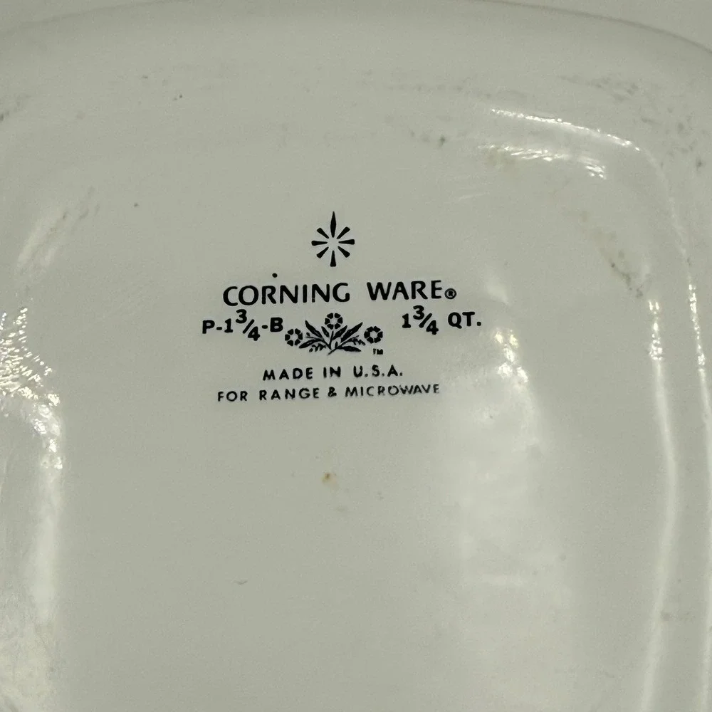 Corning Ware P-1 3/4-B Gold Butterscotch Casserole Dish 1.75 QT Vintage USA